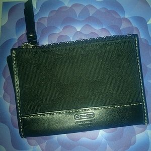 Coach change purse